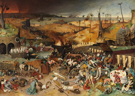 Le triomphe de la mort - Pieter Brueghel l'Ancien - Reproductions de tableaux et peintures haut de gamme