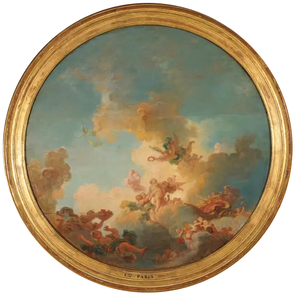Vítězství Venuše - Jean-Honoré Fragonard