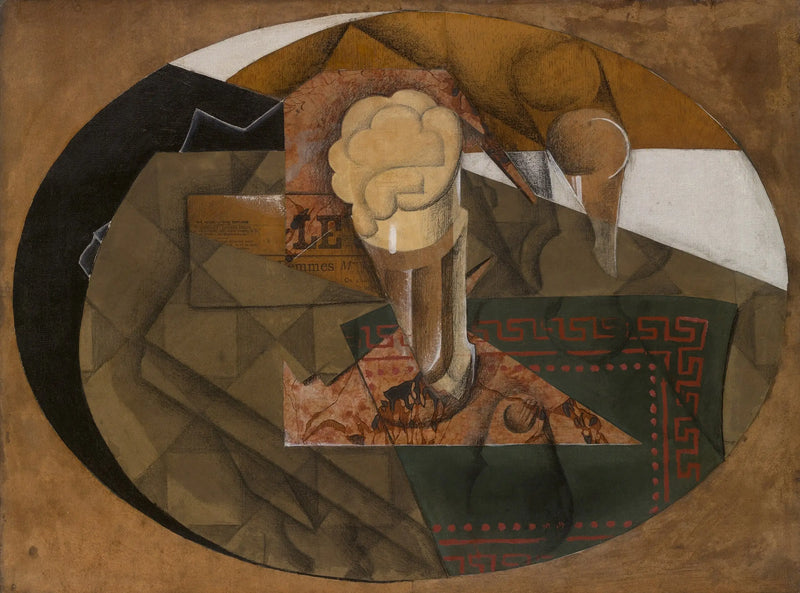 Sklenice na pivo - Juan Gris
