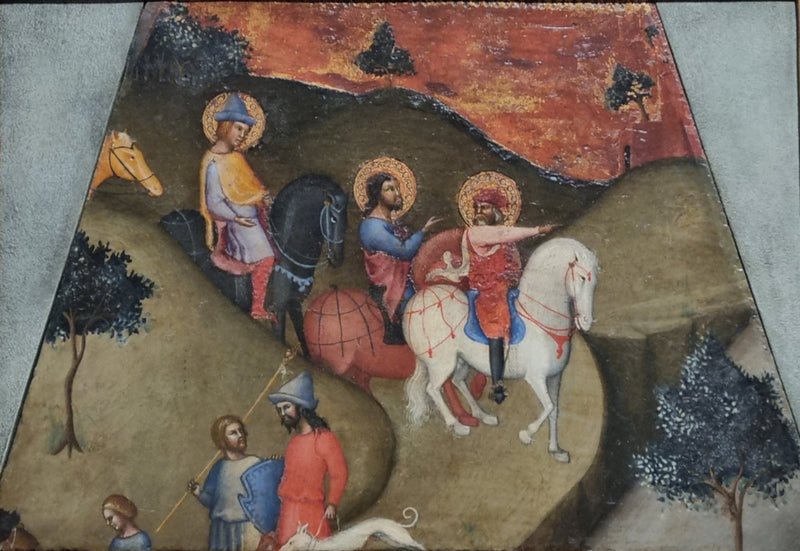 Cesta tří králů - Bartolo di Fredi