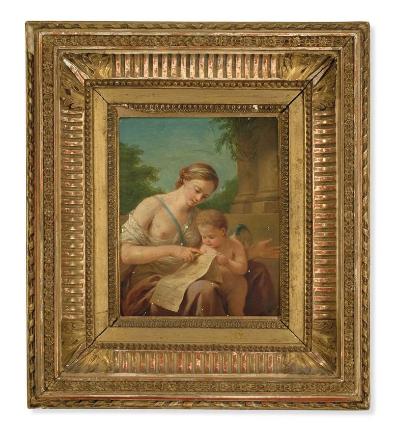 Výchova Kupidona - Louis Jean François Lagrenée