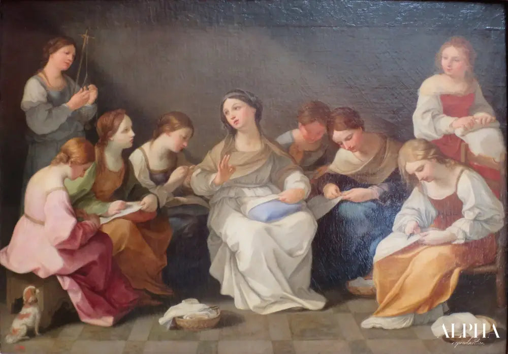 L’éducation de la Vierge - Guido Reni Reproductions de tableaux à la peinture à l’huile