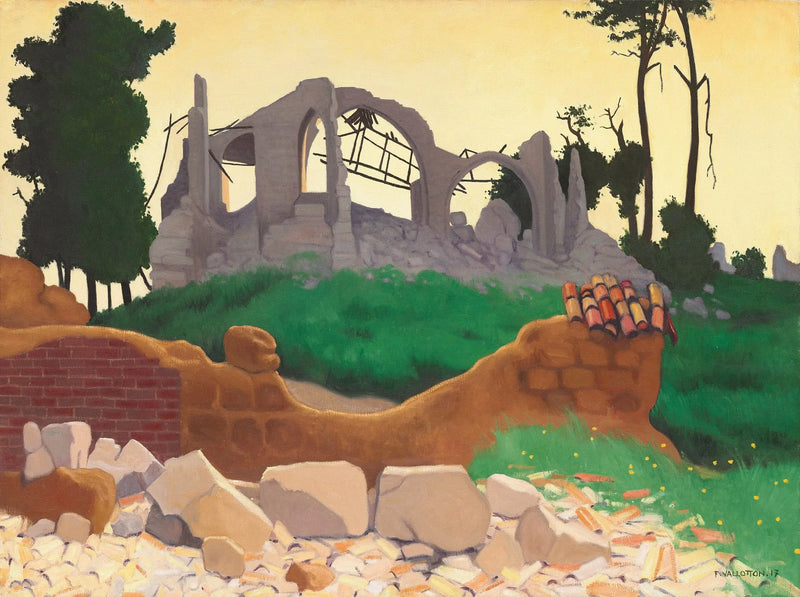 Kostel ve Souain - Félic Vallotton