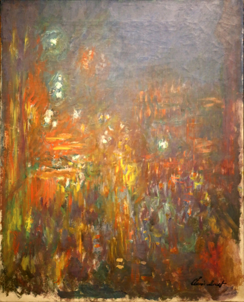 Leicester Square, noc - Claude Monet