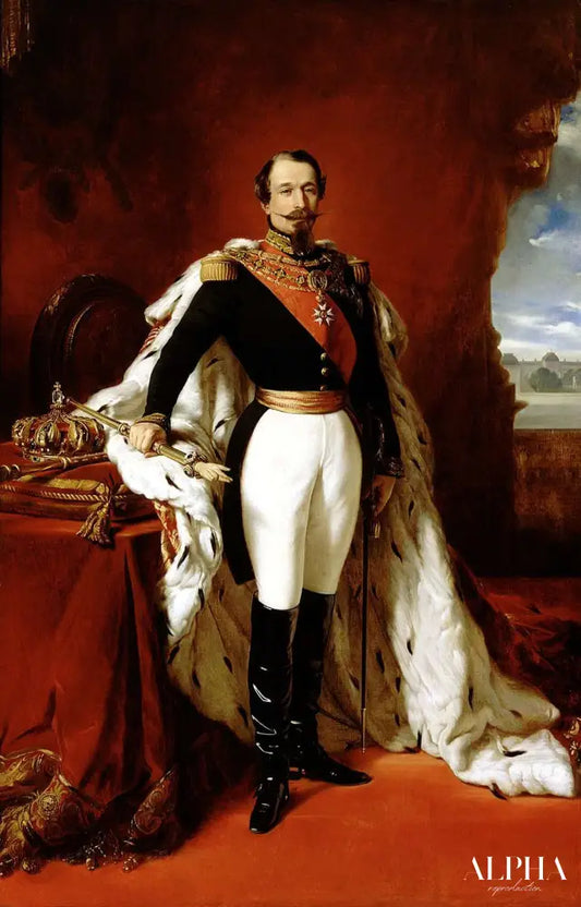 L'empereur Napoleon III - Franz Xaver Winterhalter - Reproductions de tableaux et peintures haut de gamme