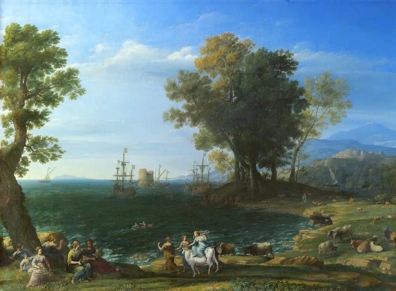 L'Enlèvement d'Europe - Claude Lorrain
