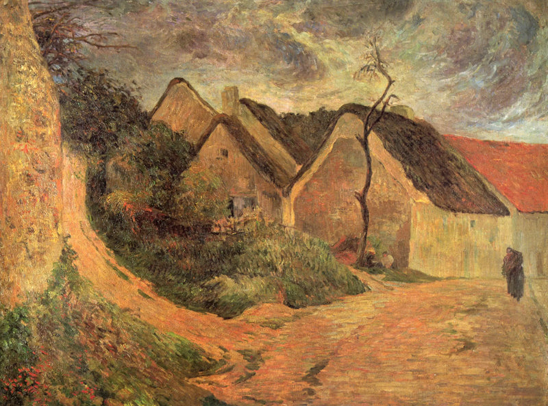 Vstup do Osny za bouřkového počasí - Paul Gauguin