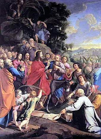 Vstup Krista do Jeruzaléma - Philippe de Champaigne