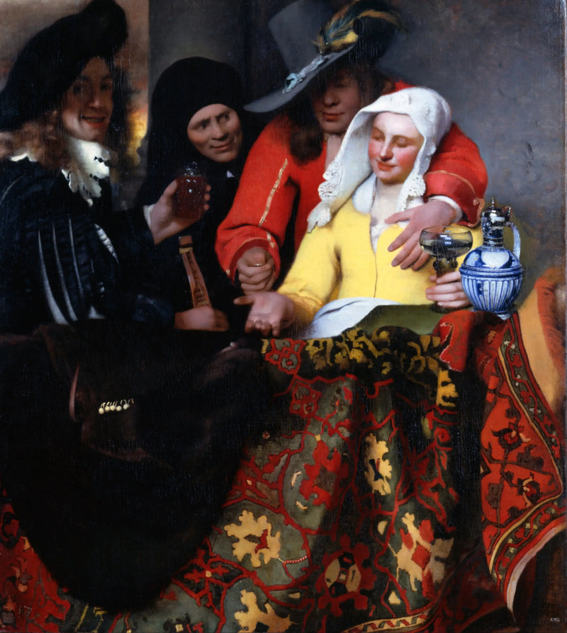 Zprostředkovatelka - Johannes Vermeer