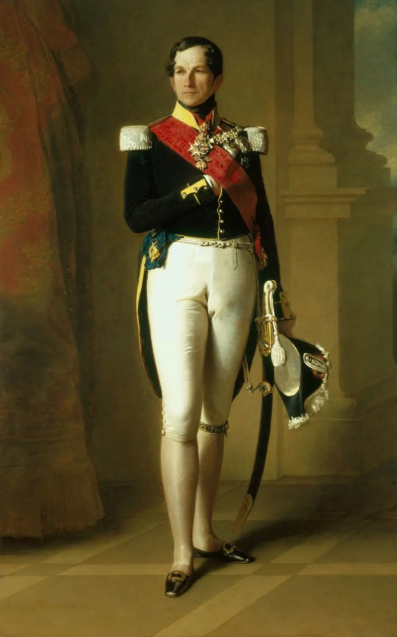 Léopold I., král Belgičanů (1790-1865) - Franz Xaver Winterhalter