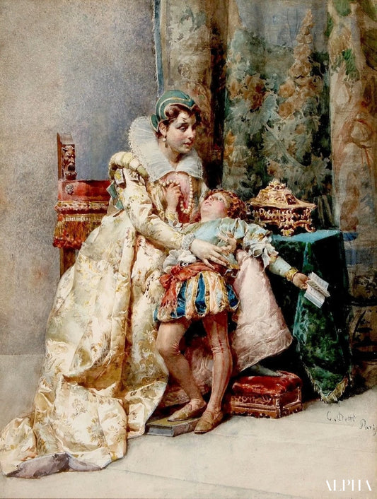 L’érudit réticent - Cesare-Auguste Detti Reproductions de tableaux à la peinture à l’huile