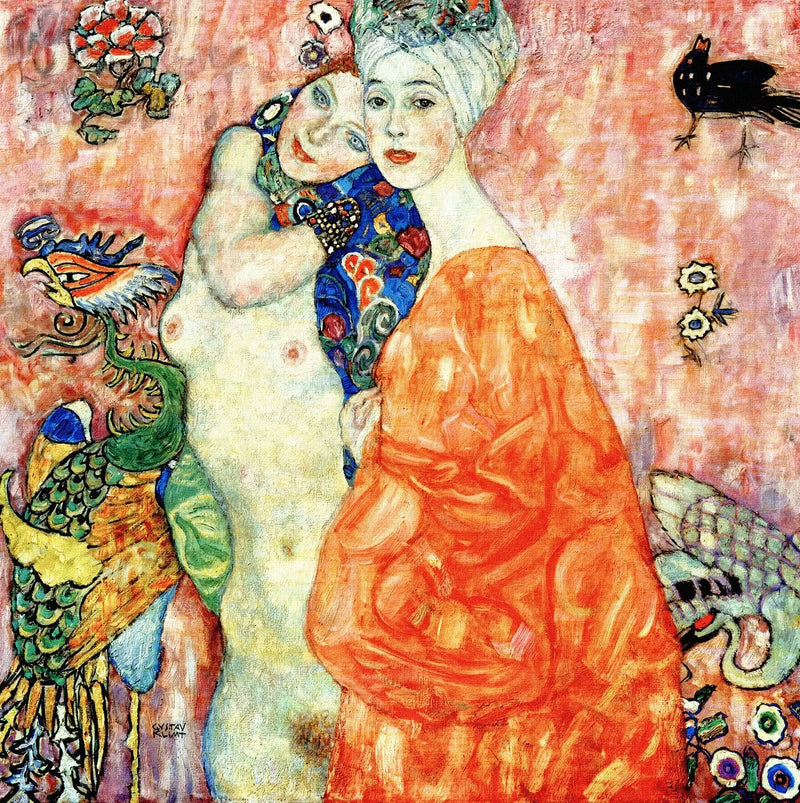 Přítelkyně - Gustav Klimt
