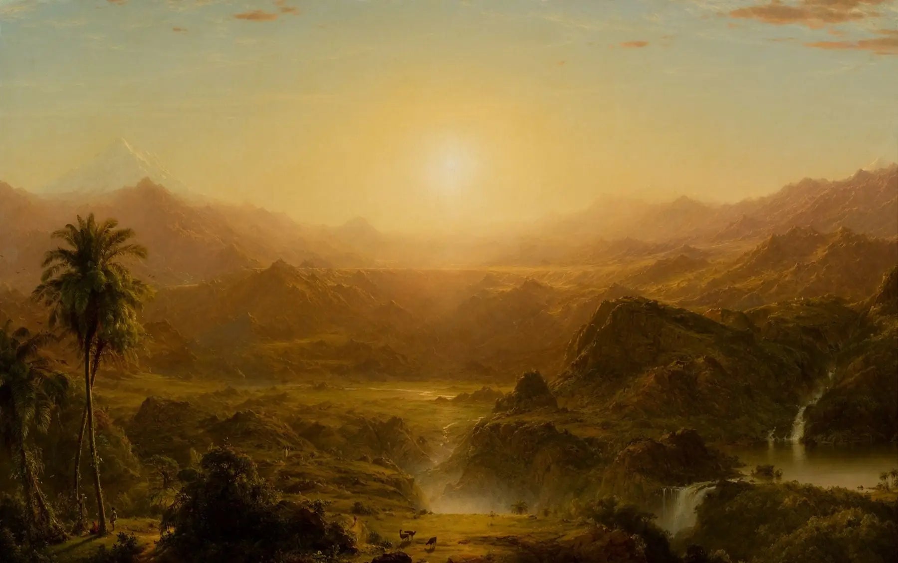 Les Andes de l’Équateur - Frederic Edwin Church - Alpha Reproduction