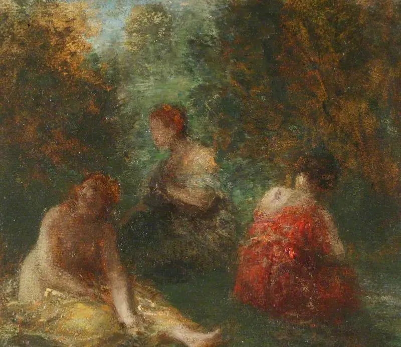 Koupající se - Henri Fantin-Latour