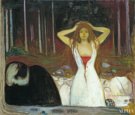 Les Cendres - Edvard Munch - Reproductions de tableaux et peintures haut de gamme