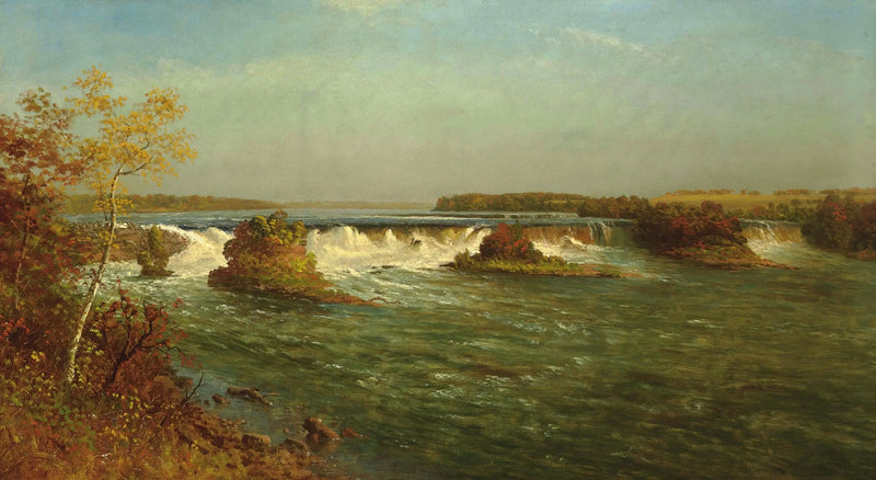 Vodopády Saint-Antoine - Albert Bierstadt