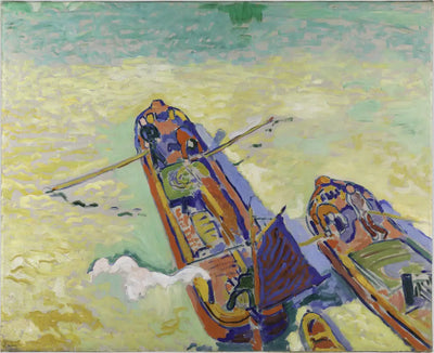 Les Deux Péniches - André Derain - Alpha Reproduction