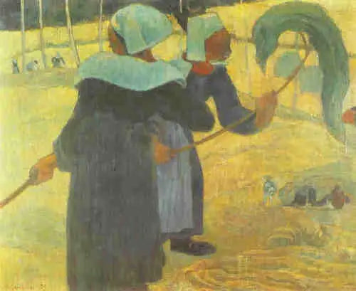 Sklizeň - Paul Gauguin