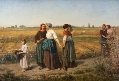 Les Faucheurs - Jules Breton - Alpha Reproduction
