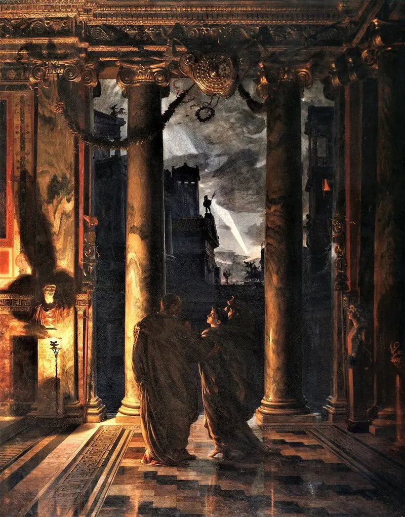 Myšlenky března - Edward Poynter