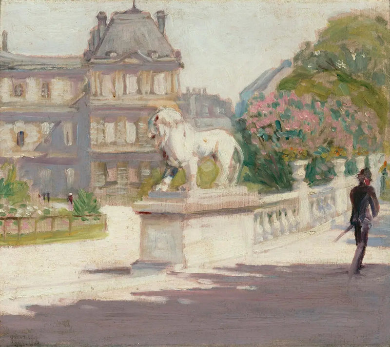 Zahrady Lucemburského paláce - Grant Wood