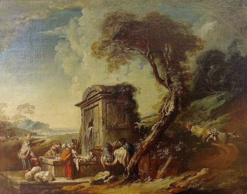 Les Lavandières - François Boucher