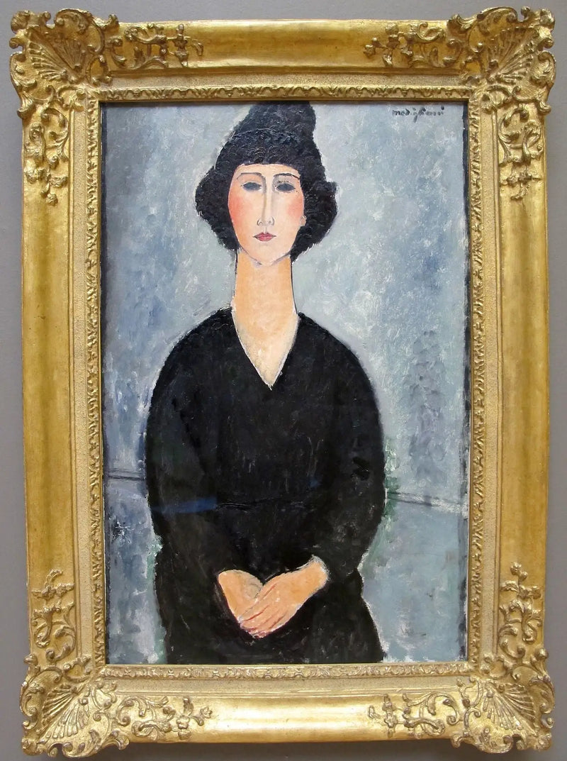 Překřížené ruce - Amedeo Modigliani