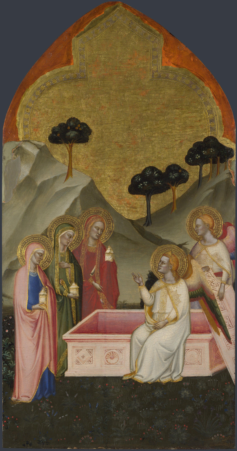 Marie u hrobu - Jacopo di Cione