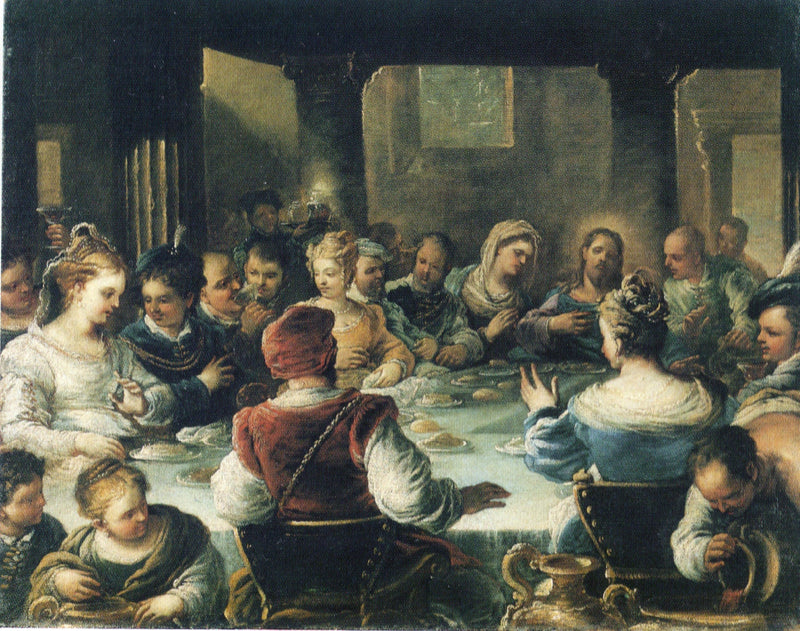 Svatba v Káně - Luca Giordano