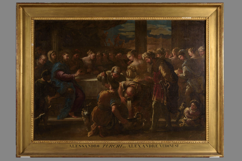 Svatba v Káně - Luca Giordano