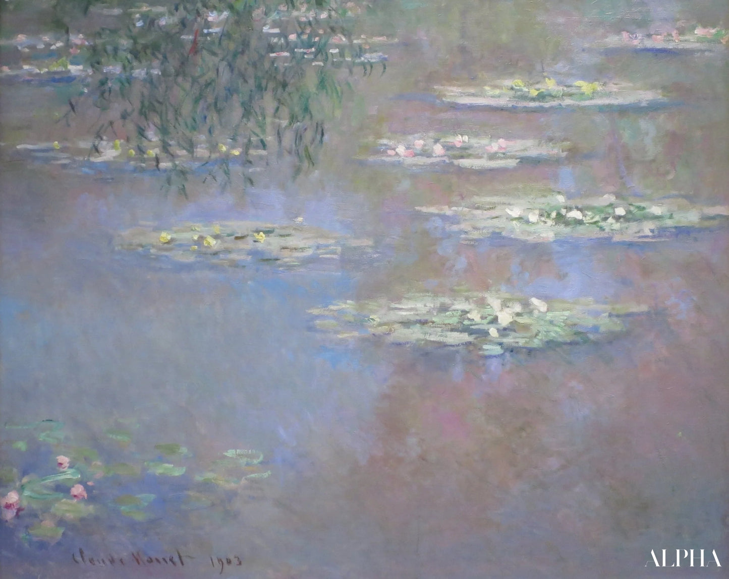 Les Nymphéas 1903 - Claude Monet - Reproductions de tableaux et peintures haut de gamme