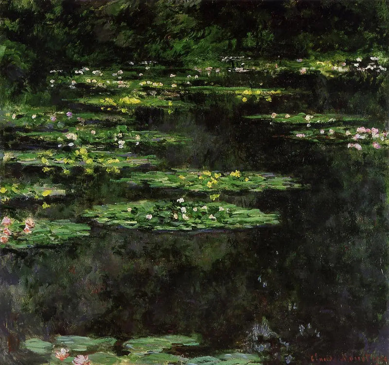 Lekníny - Claude Monet