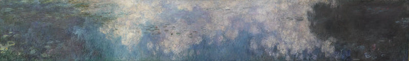 Lekníny: Mraky - Claude Monet
