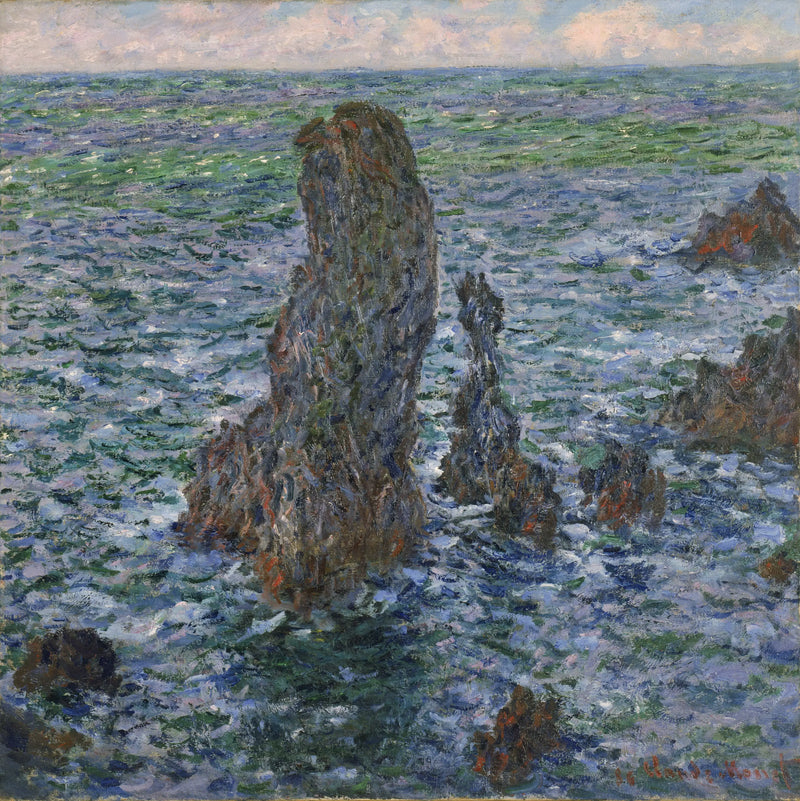 Pyramidy Port Coton - Claude Monet