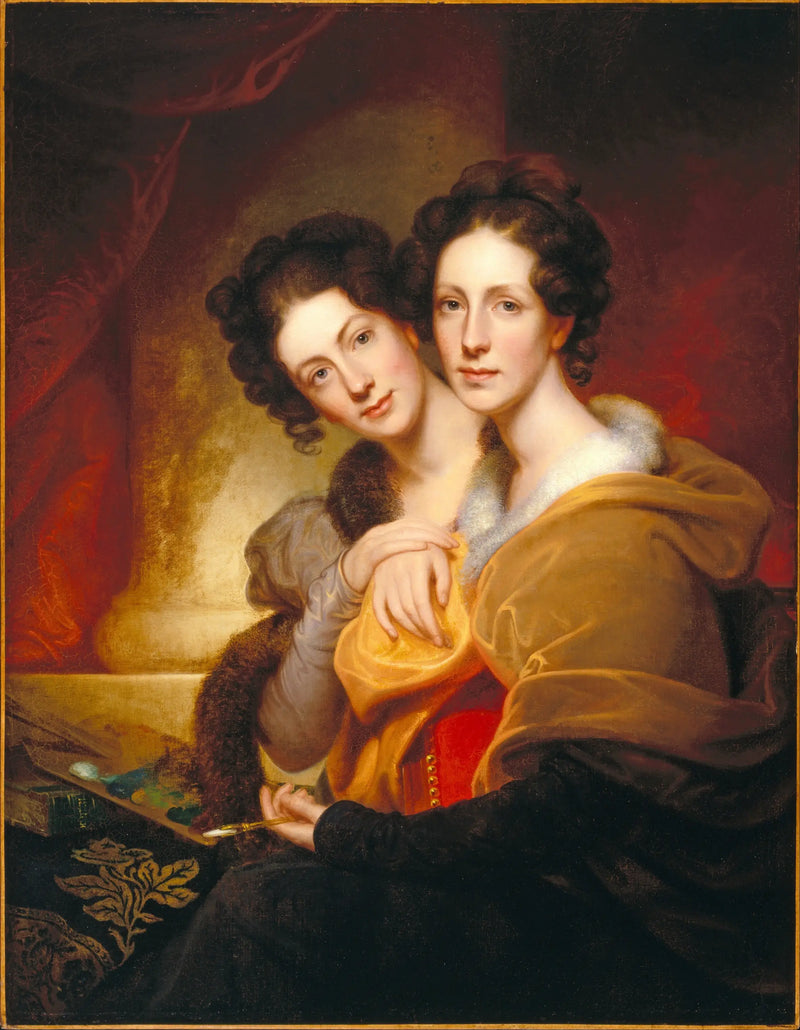 Sestry (Eleanor a Rosalba Peale) - Rembrandt Peale