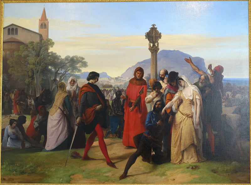 Vespery sicilské - Francesco Hayez