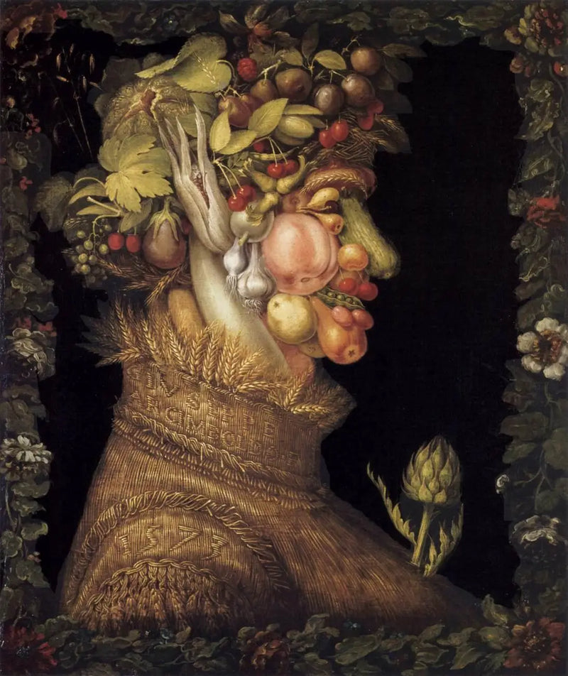 Léto - Giuseppe Arcimboldo