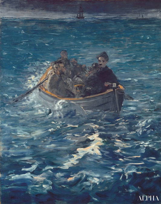 L'Évasion de Rochefort - Edouard Manet - Reproductions de tableaux et peintures haut de gamme