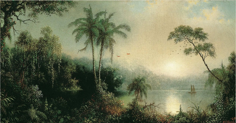 Východ slunce v Nikaragui - Martin Johnson Heade