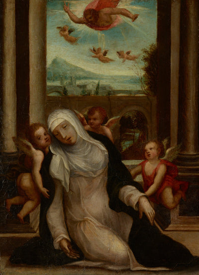 L’extase de sainte Catherine de Sienne - Il Sodoma (Giovanni Antonio Bazzi) - Alpha Reproduction