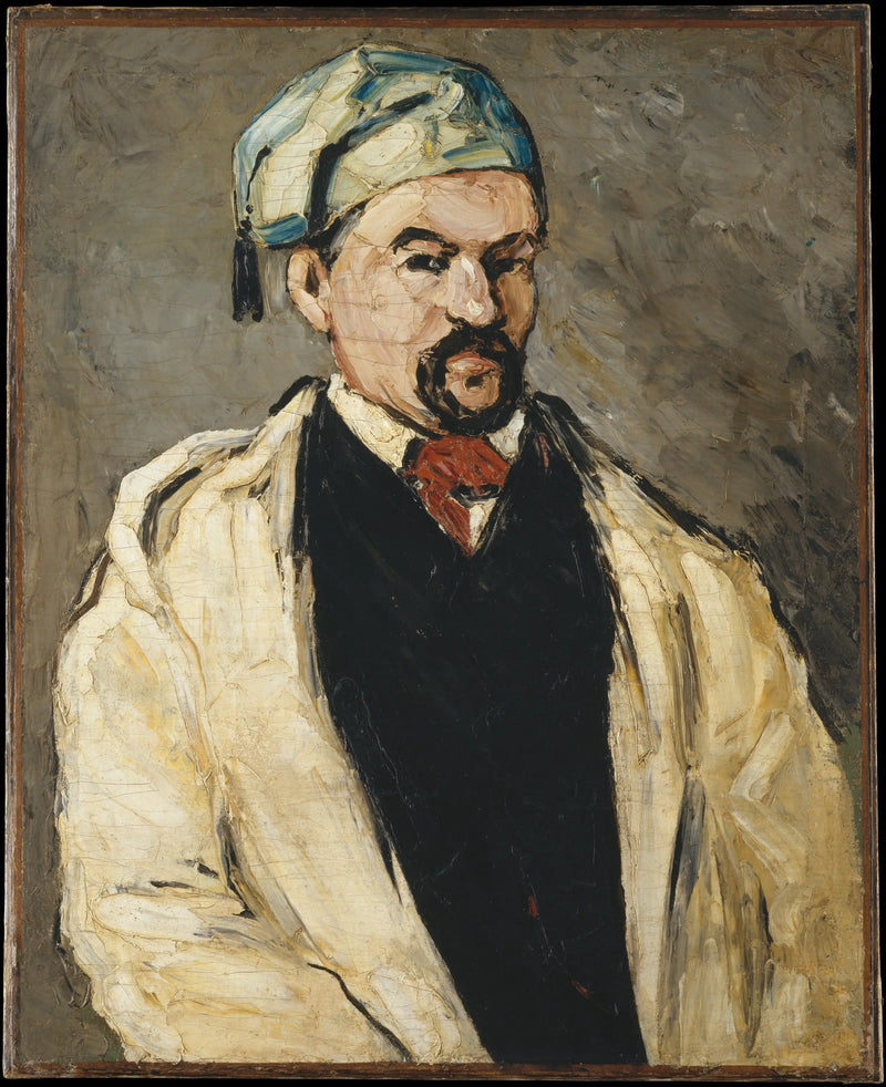 Muž v bavlněné čepici - Paul Cézanne