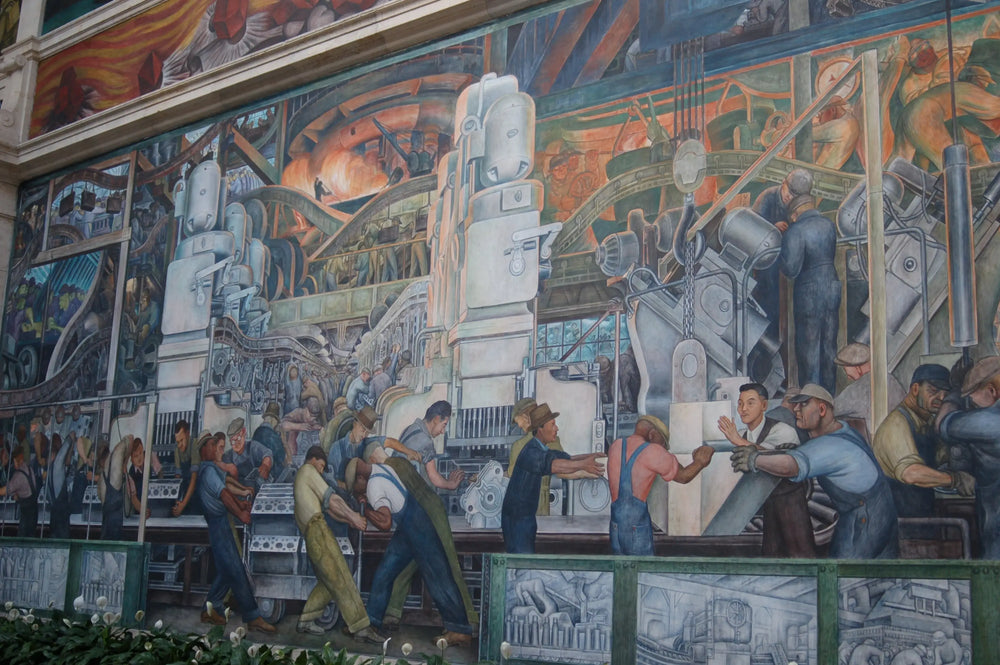 L’homme et la machine - Diego Rivera - Alpha Reproduction