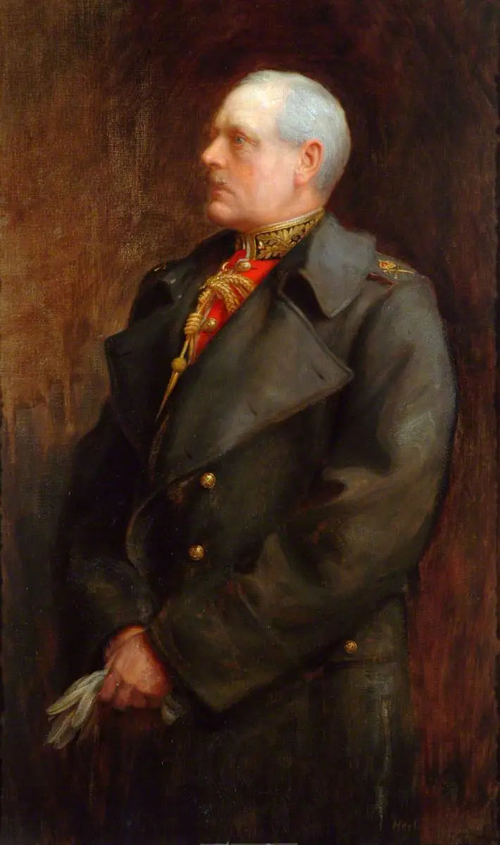 Podplukovník Sir William Edmund Franklyn, KCB, plukovník pluku (1906–1914) - Herbert Draper