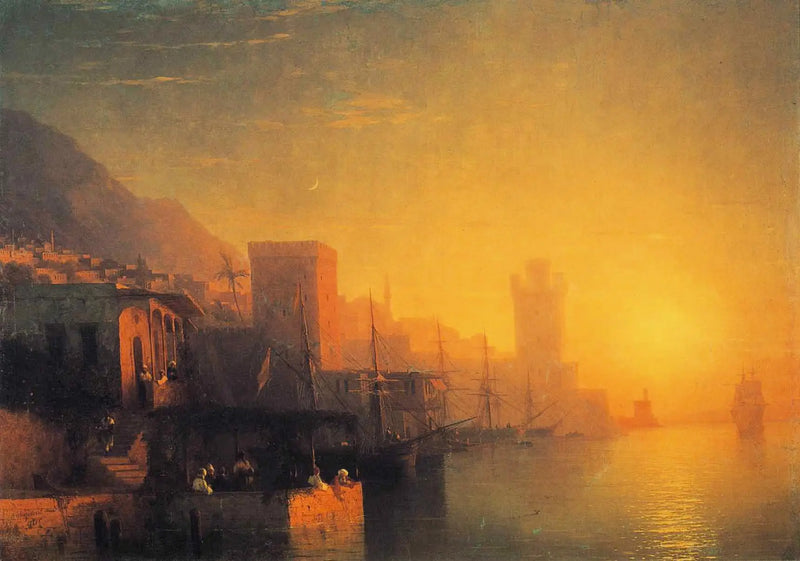 Ostrov Rhodos - Ivan Aïvazovski