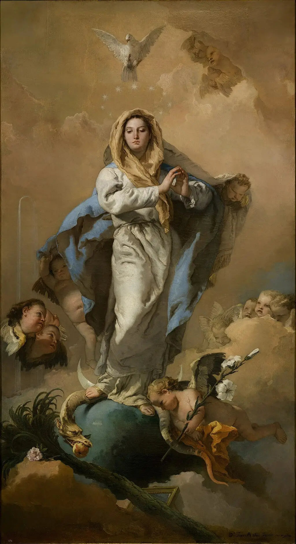 L’Immaculée Conception - Giovanni Battista Tiepolo - Alpha Reproduction