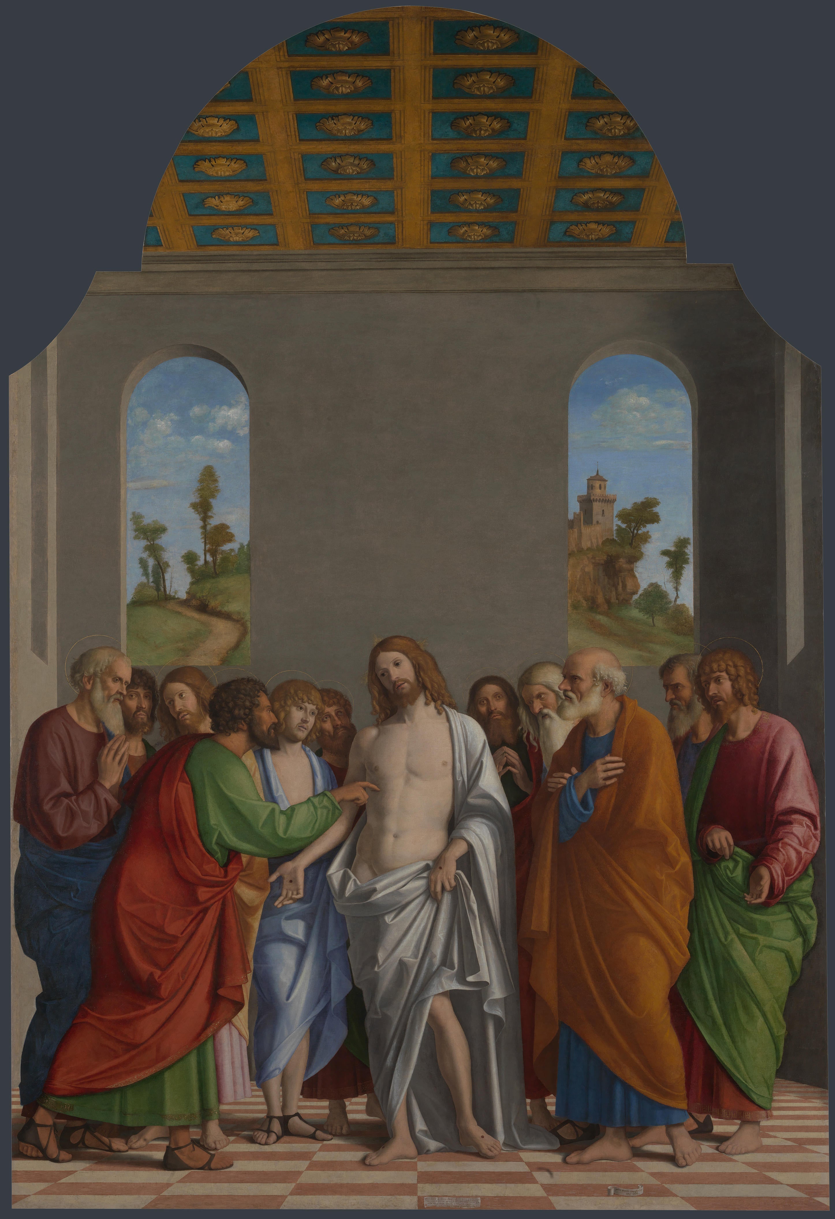 L’incrédulité de saint Thomas - Cima da Conegliano - Alpha Reproduction