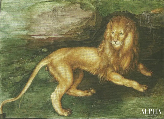 Lion - Albrecht Dürer - Reproductions de tableaux et peintures haut de gamme