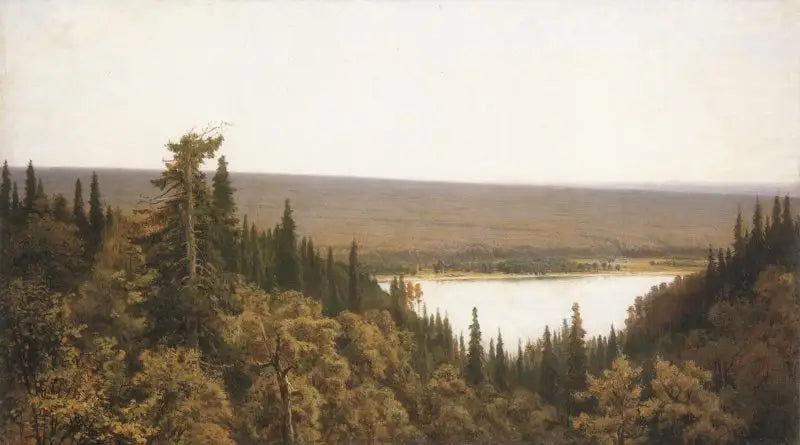 Log riche (Forêt de sapins sur Kama) - Ivan Chichkine - Alpha Reproduction