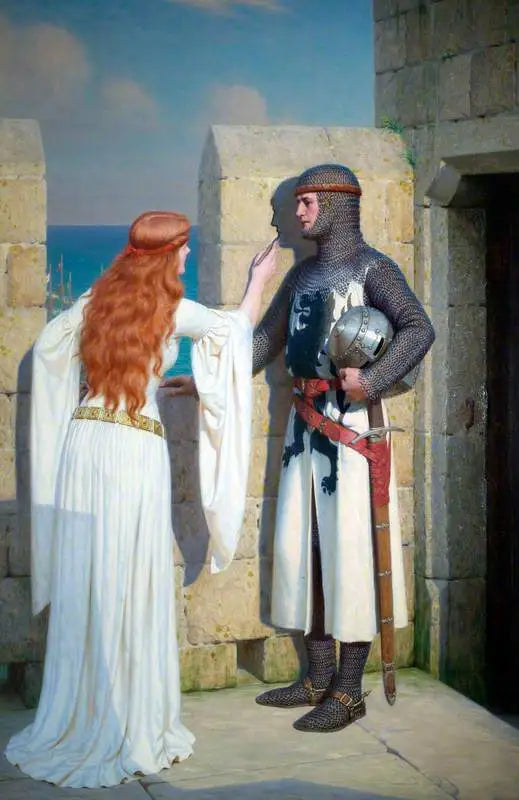 Stín - Edmund Blair Leighton
