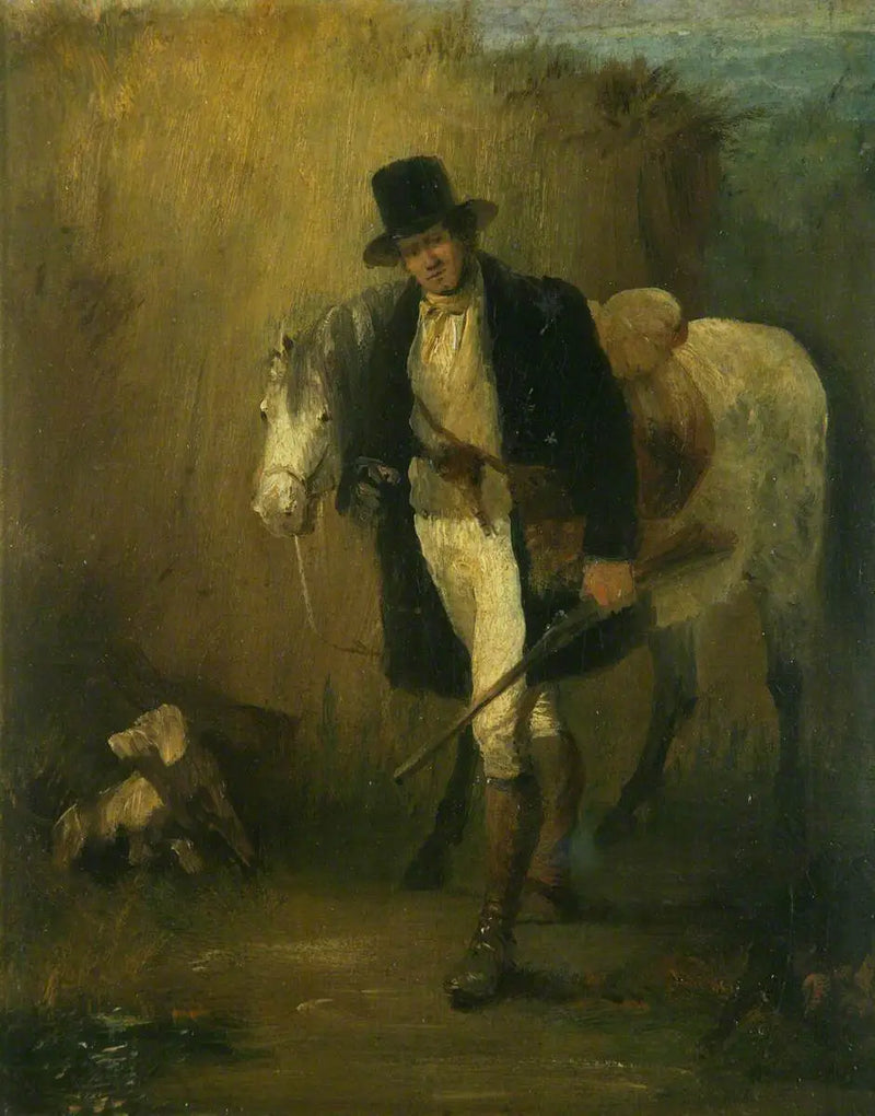 Lord Ellesmere et son poney, « Jack » - Edwin Henry Landseer